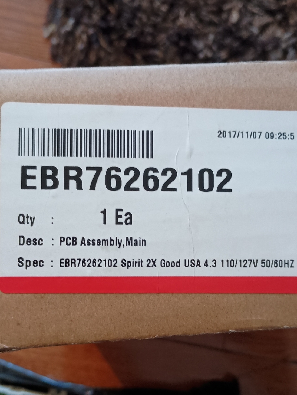 LG Washing Machine PCB Assembly Main (EBR76262102) - Main Board